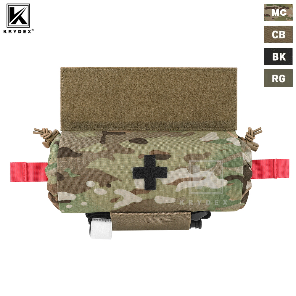 Edc Carry Belt - KRYDEX Tactical First AID Trauma Pouch