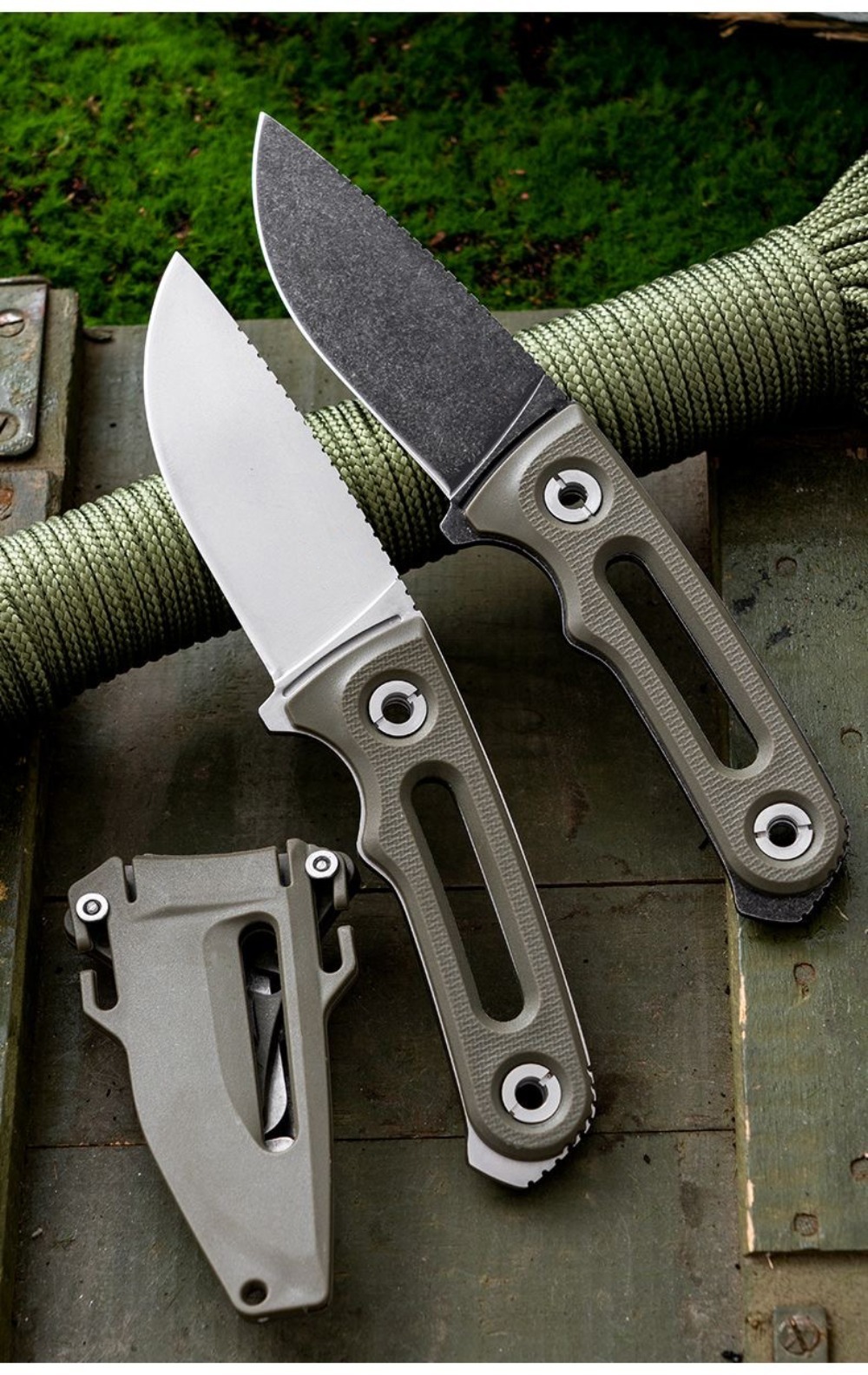 Edc Fixed Blade Deep Carry - FX Portable Fixed Blade Knife 8Cr13Mov