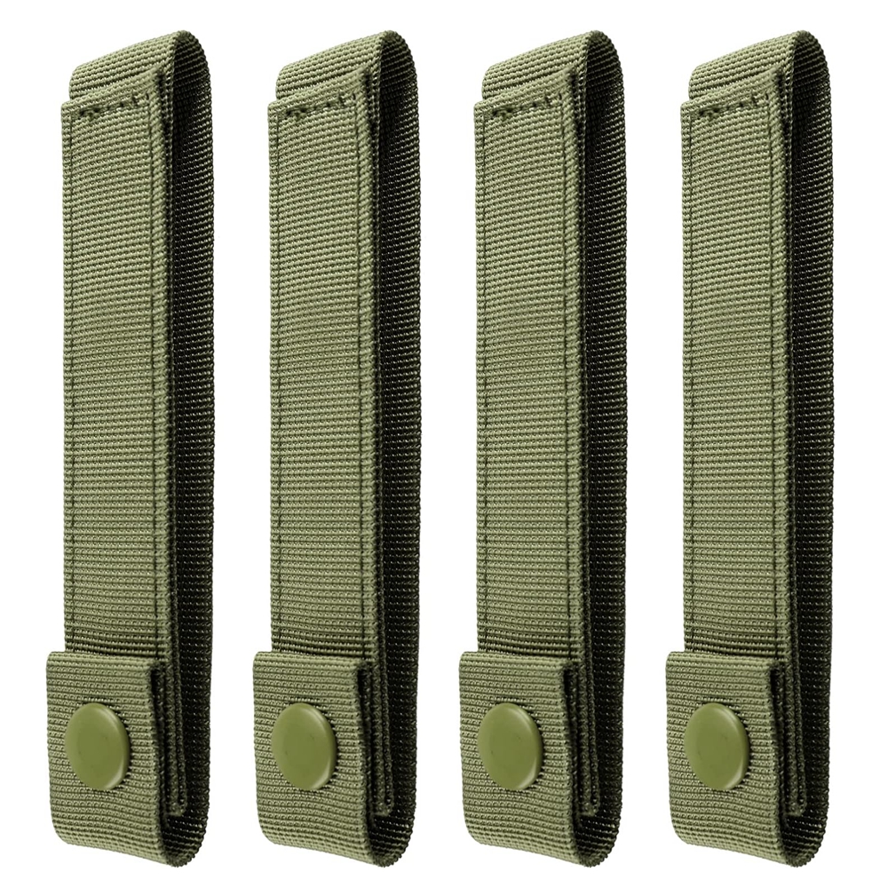 Edc Carry Belt - 4pcs Outdoor Molle Strap 6 inch