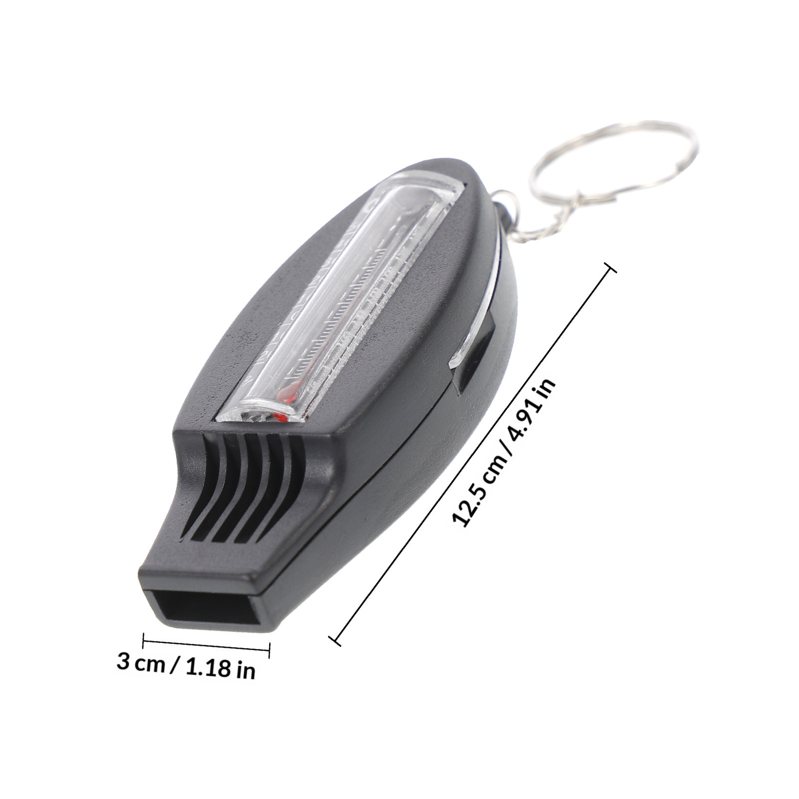 Four-in-One Whistle Mini Compa - Compass Keychain Mini recensione e prezzo