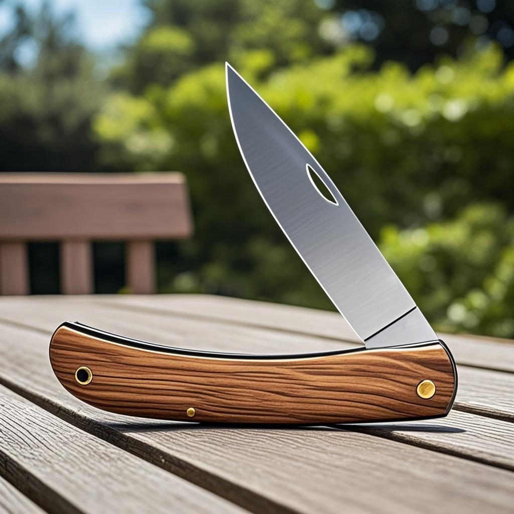 Rosewood Handle Pocket Knife S - Edc Daily Carry recensione e prezzo