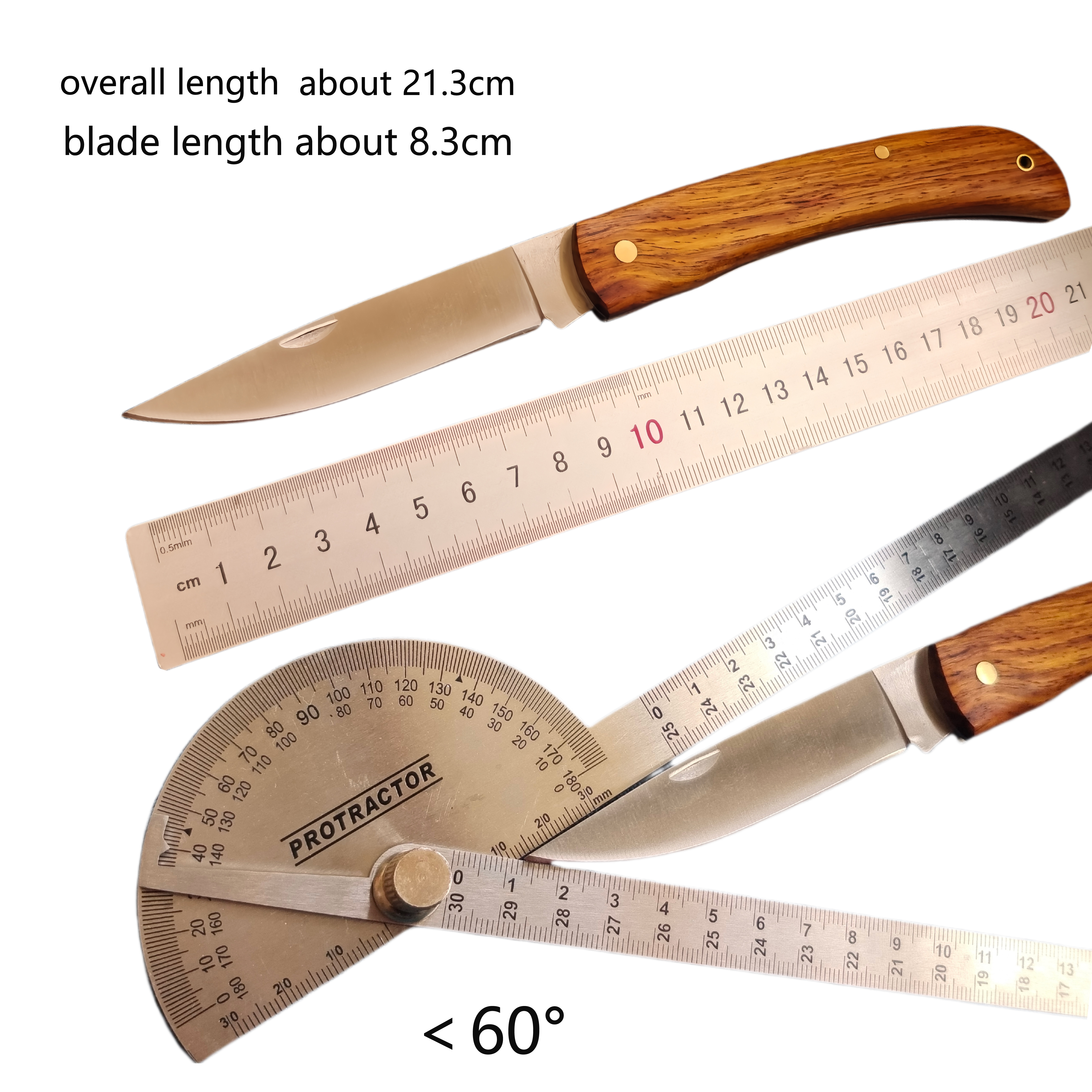 Rosewood Handle Pocket Knife S - Edc Daily Carry recensione e prezzo