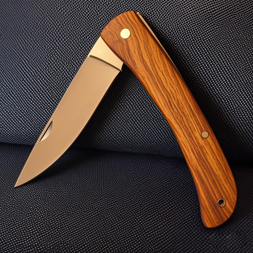 Rosewood Handle Pocket Knife S - Edc Daily Carry recensione e prezzo