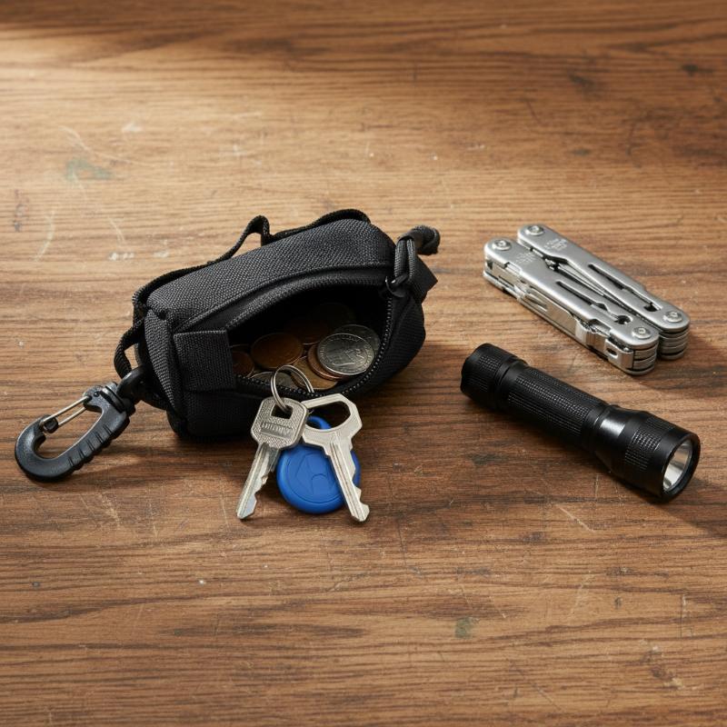 Outdoor EDC Pouch, Zipper Key  - Edc Deep Carry recensione e prezzo