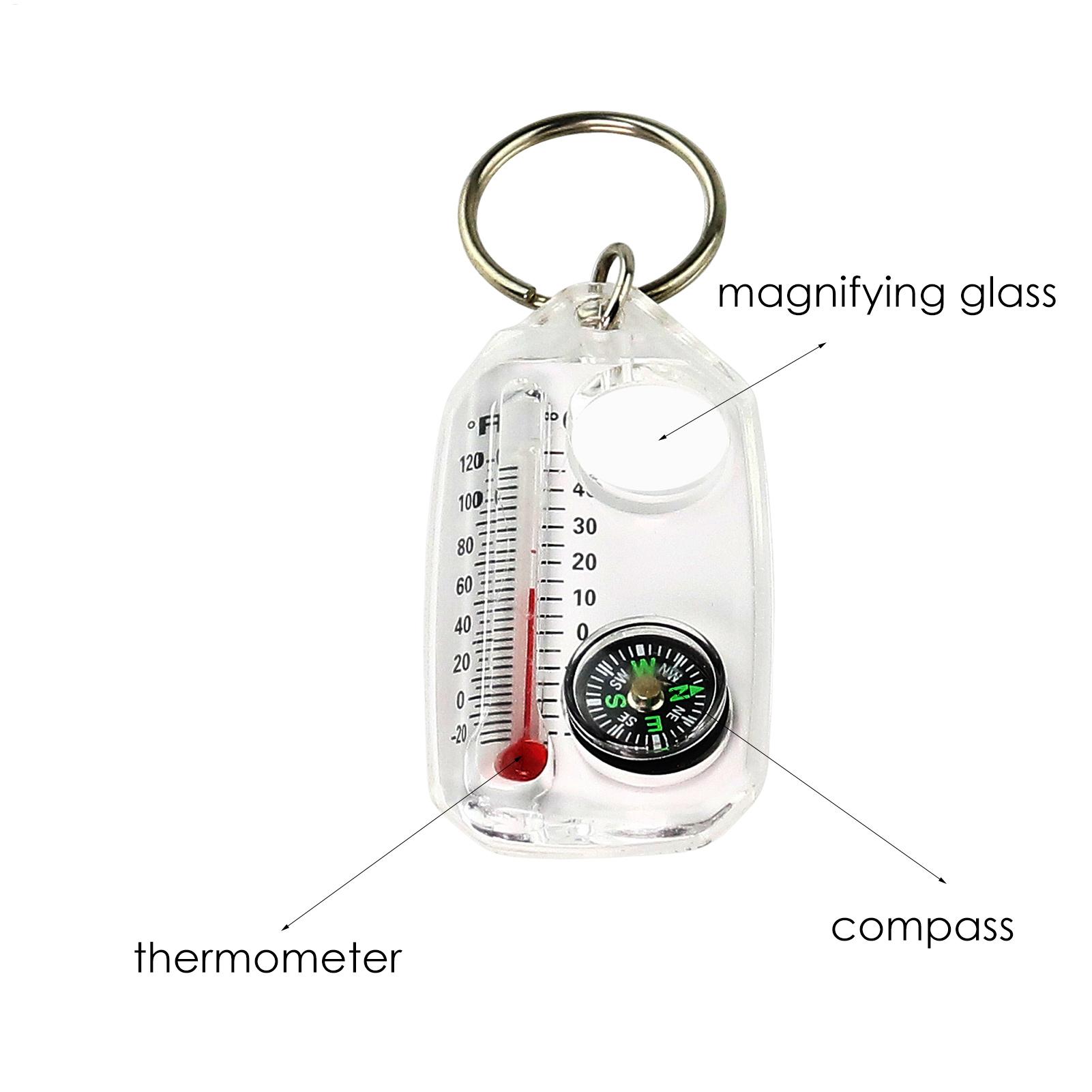Multifunction Mini Keychain Ca - Compass Keychain Mini recensione e prezzo