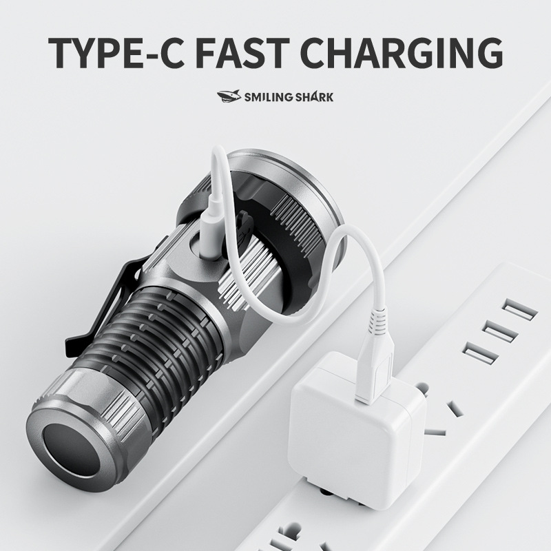 Small LED Flashlight USB C Rec - Edc Day Carry recensione e prezzo