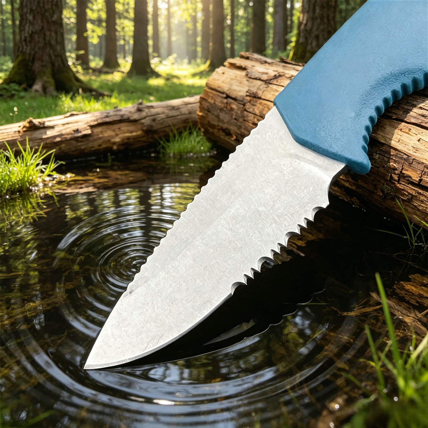 D2 Steel Fixed Blade Straight  - Edc Fixed Blade Deep Carry recensione e prezzo
