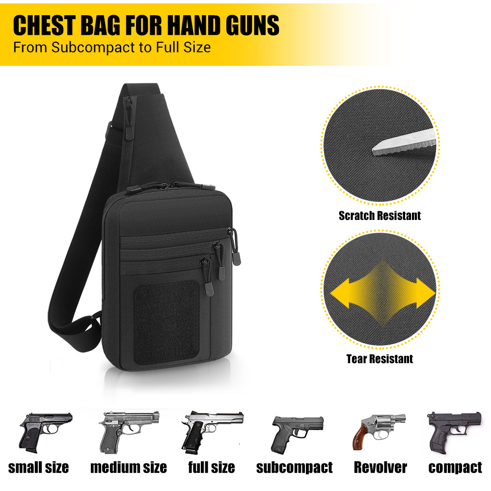 Tactical Pistol Gun Bag Concea - Edc Concealed Carry Bag recensione e prezzo