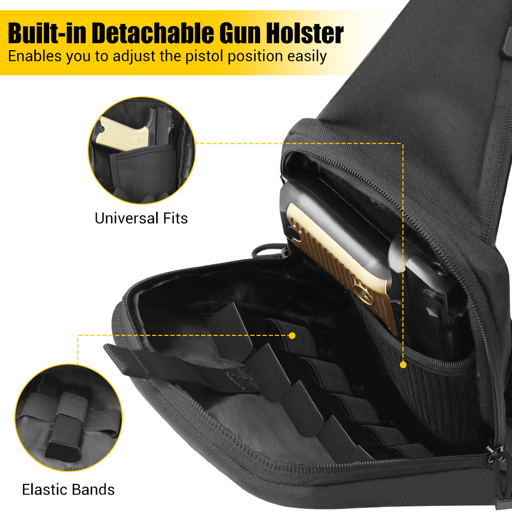 Tactical Pistol Gun Bag Concea - Edc Concealed Carry Bag recensione e prezzo
