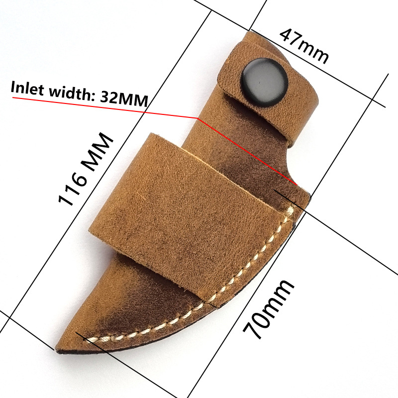 Durable Leather Knife Sheath w - Edc Carry Accessories recensione e prezzo