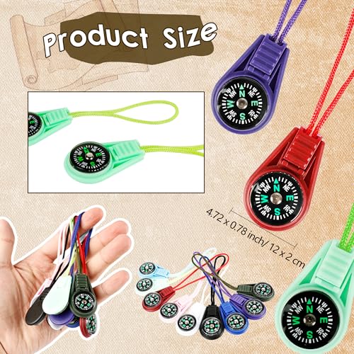 54pcs Mini Pocket Compass Keyc - Compass Keychain Mini recensione e prezzo