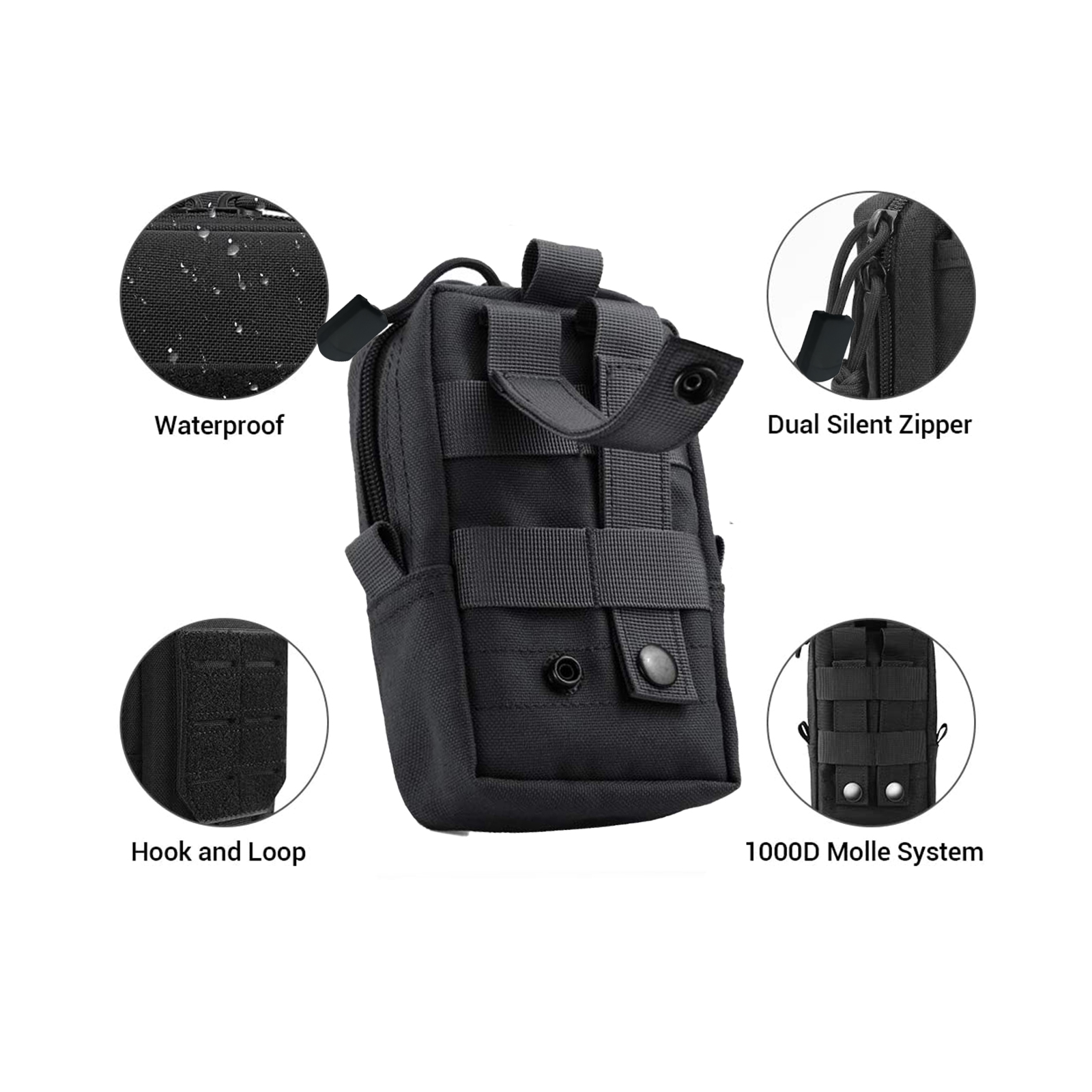 Tactical Molle Pouch Waist Bag - Edc Deep Carry recensione e prezzo