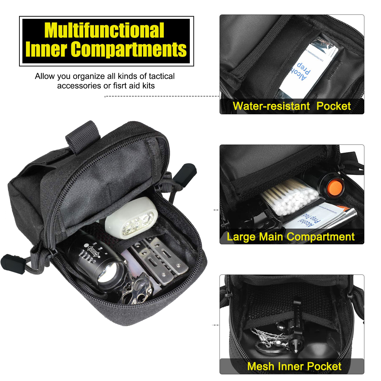 Tactical Molle Pouch Waist Bag - Edc Deep Carry recensione e prezzo