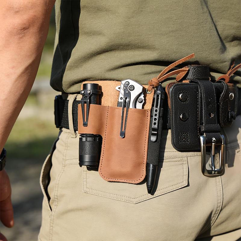 EDC Leather Flashlight Tool Ho - Edc Carry Belt recensione e prezzo