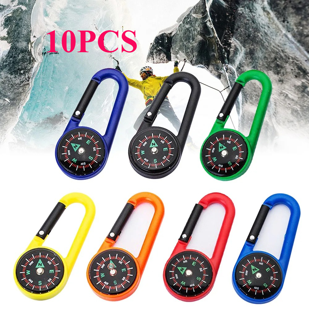 Outdoor Compass Carabiner Mini - Compass Keychain Mini recensione e prezzo