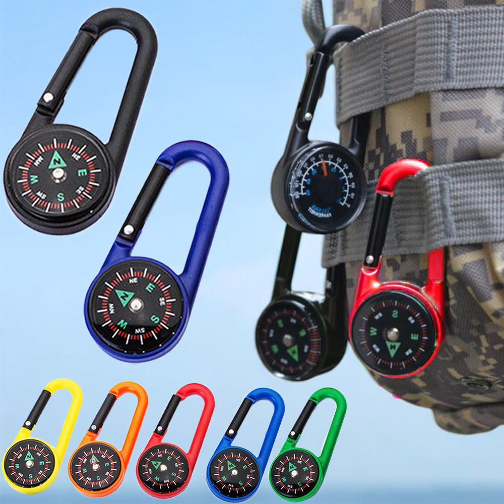 Outdoor Compass Carabiner Mini - Compass Keychain Mini recensione e prezzo