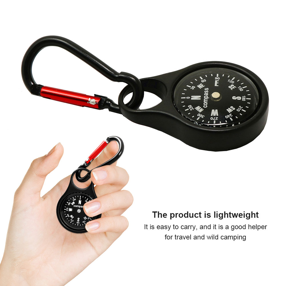 Mini Survival Compass with Car - Compass Keychain Mini recensione e prezzo