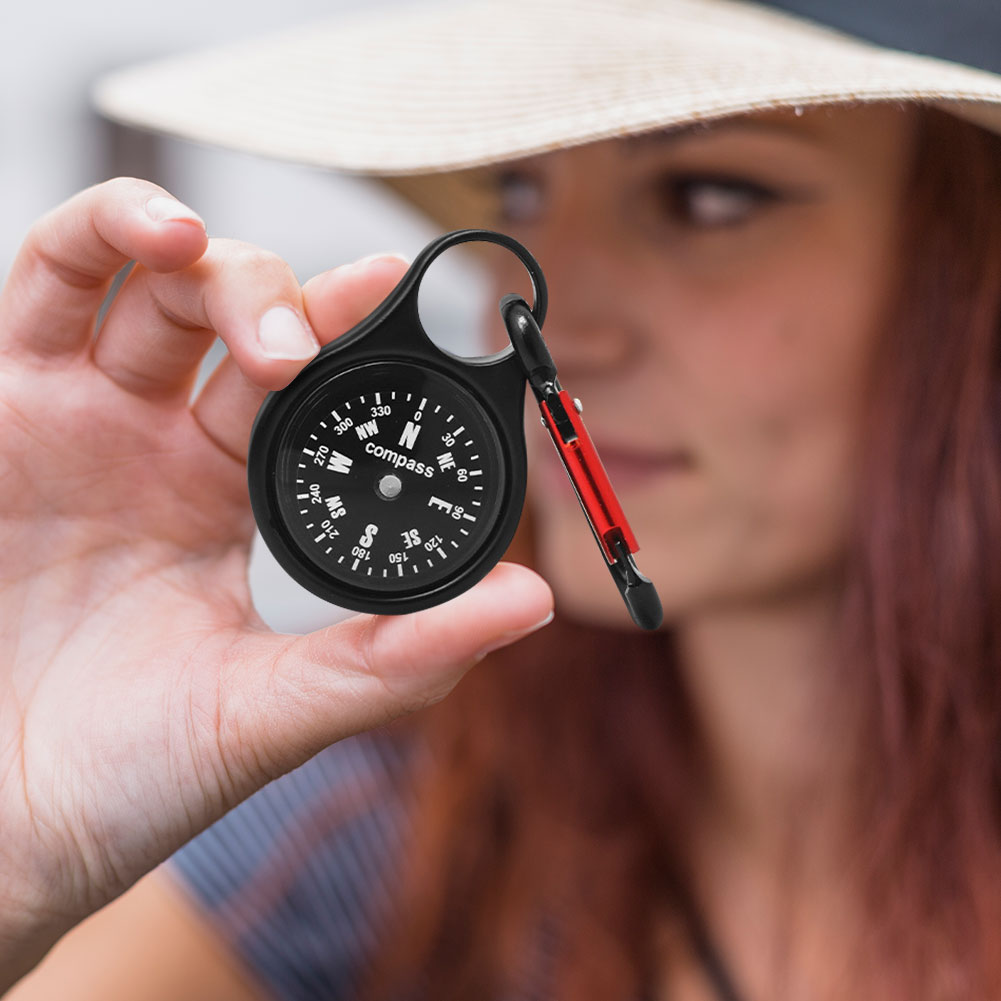Mini Survival Compass with Car - Compass Keychain Mini recensione e prezzo