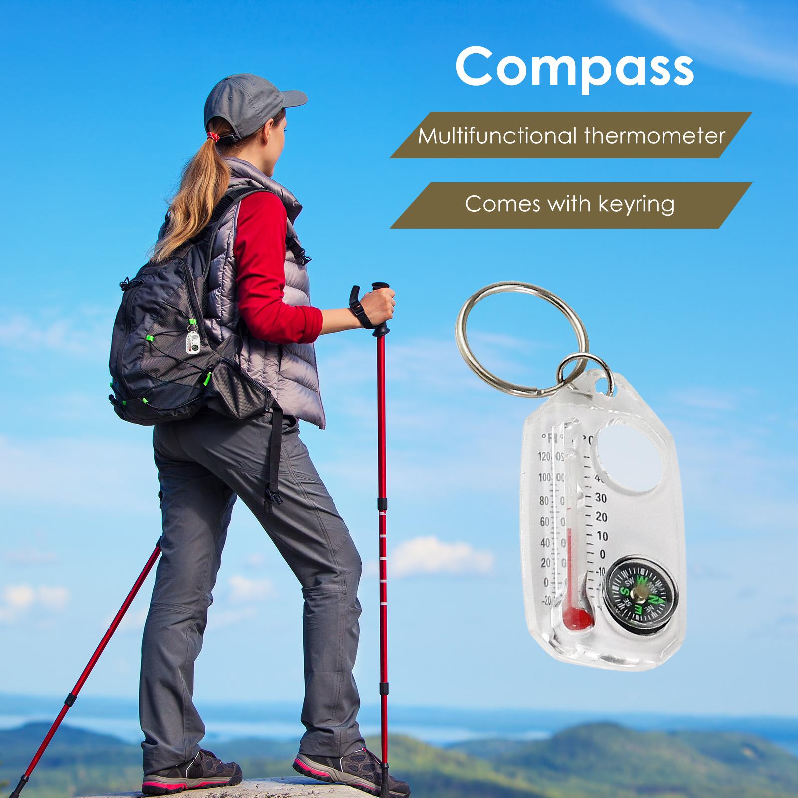 Multi-function Mini Keychains  - Compass Keychain Mini recensione e prezzo