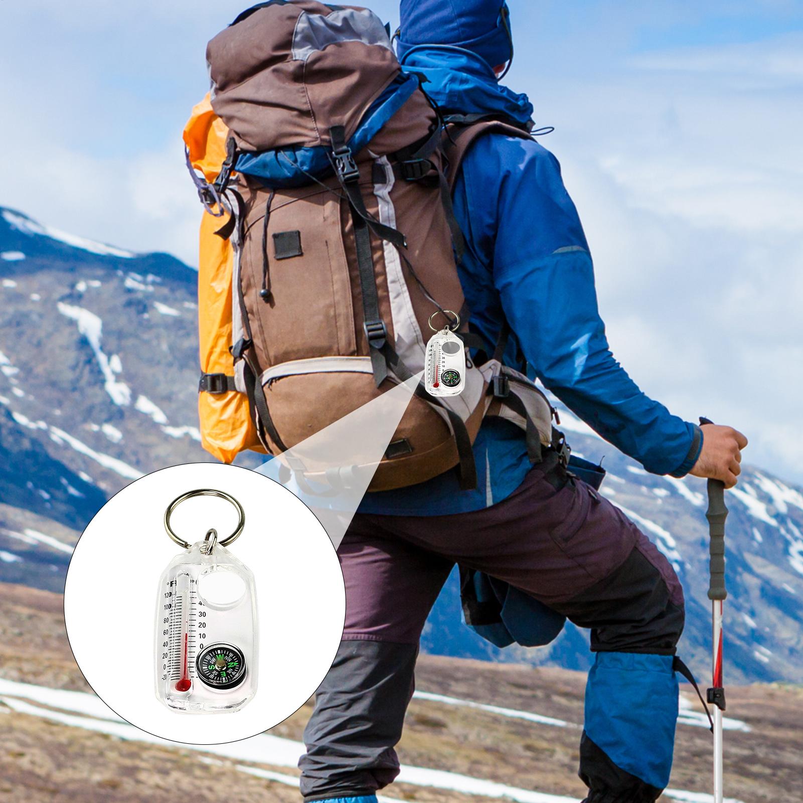 Multi-function Mini Keychains  - Compass Keychain Mini recensione e prezzo