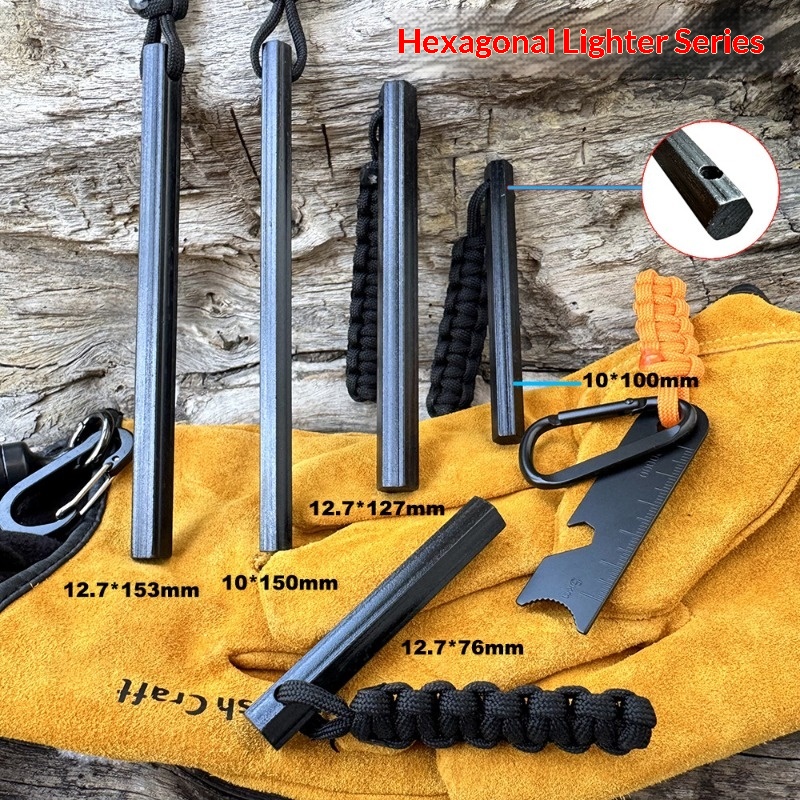 New Windproof Fire Starter, Po - Ferro Rod Striker recensione e prezzo