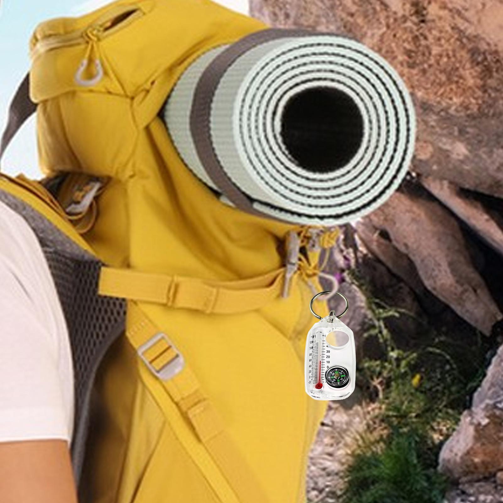 3in 1Pocket Survival Compass M - Compass Keychain Mini recensione e prezzo
