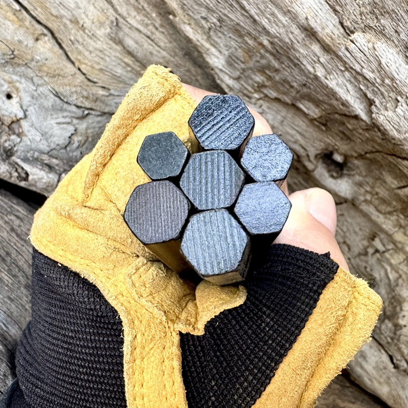 Hand Woven Rope Hexagonal Flin - Ferro Rod Striker recensione e prezzo