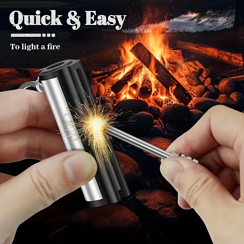 1-5 pack match lighter, flint  - Ferro Rod Striker recensione e prezzo