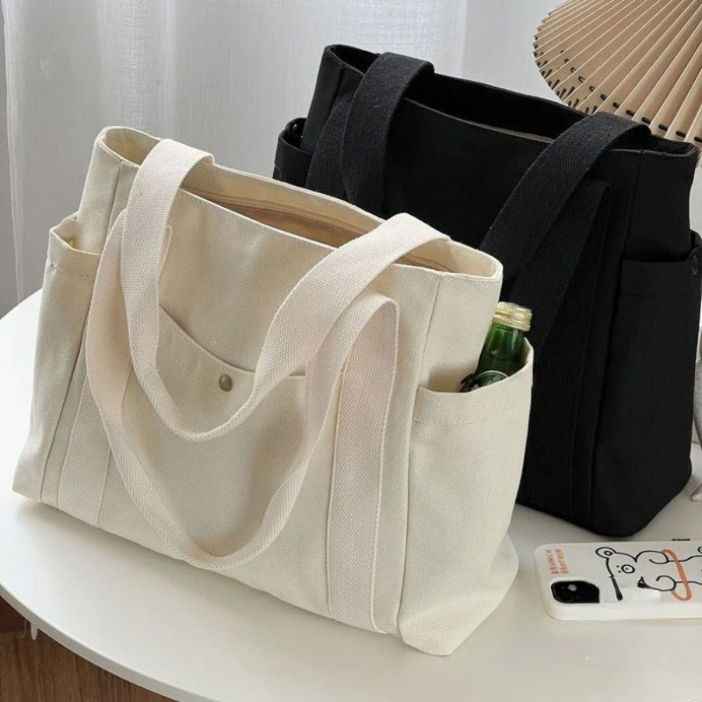 Large Capacity Canvas Tote Bag - Edc Carry Bag recensione e prezzo