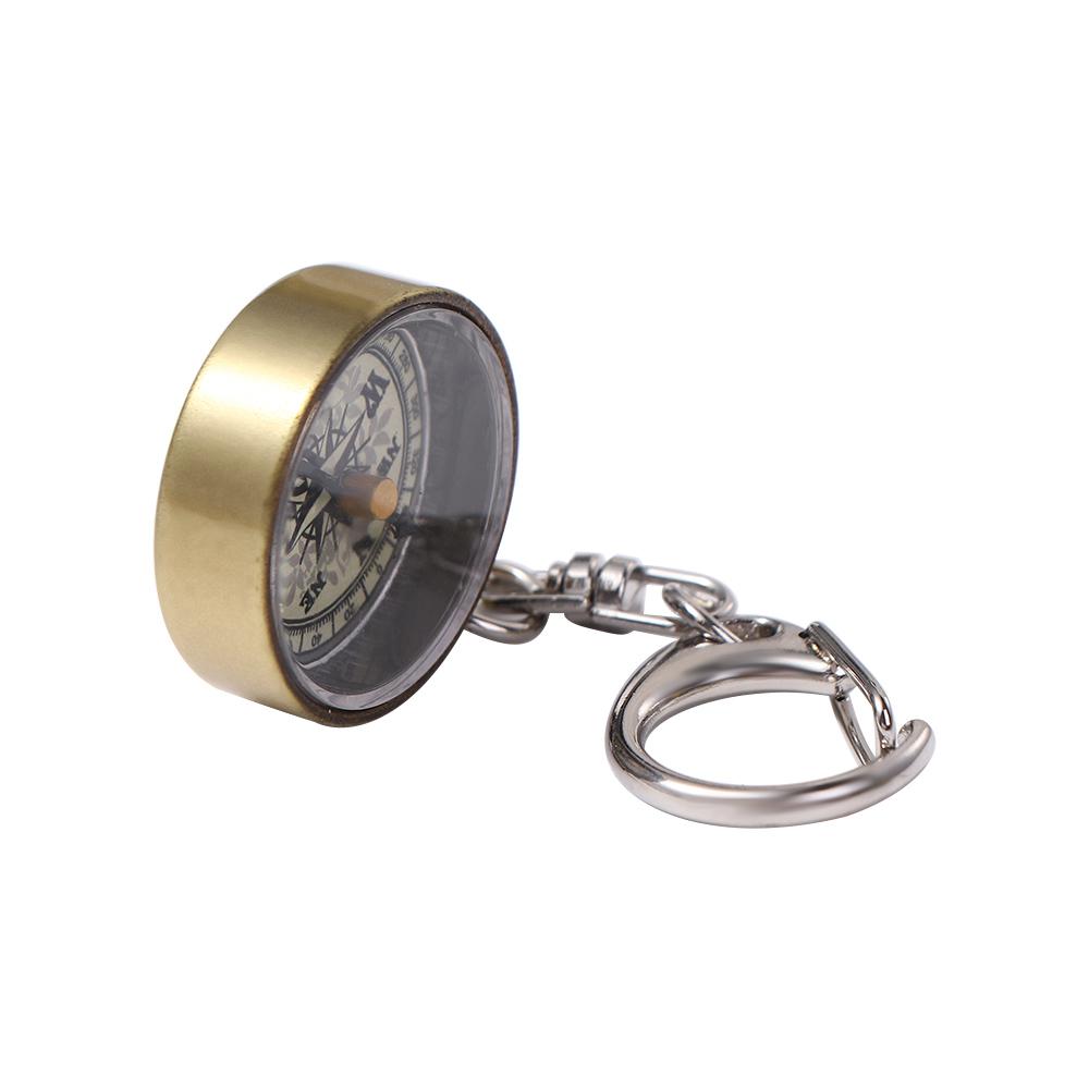 1 PCS Keychain Zinc Alloy Vint - Compass Keychain Mini recensione e prezzo