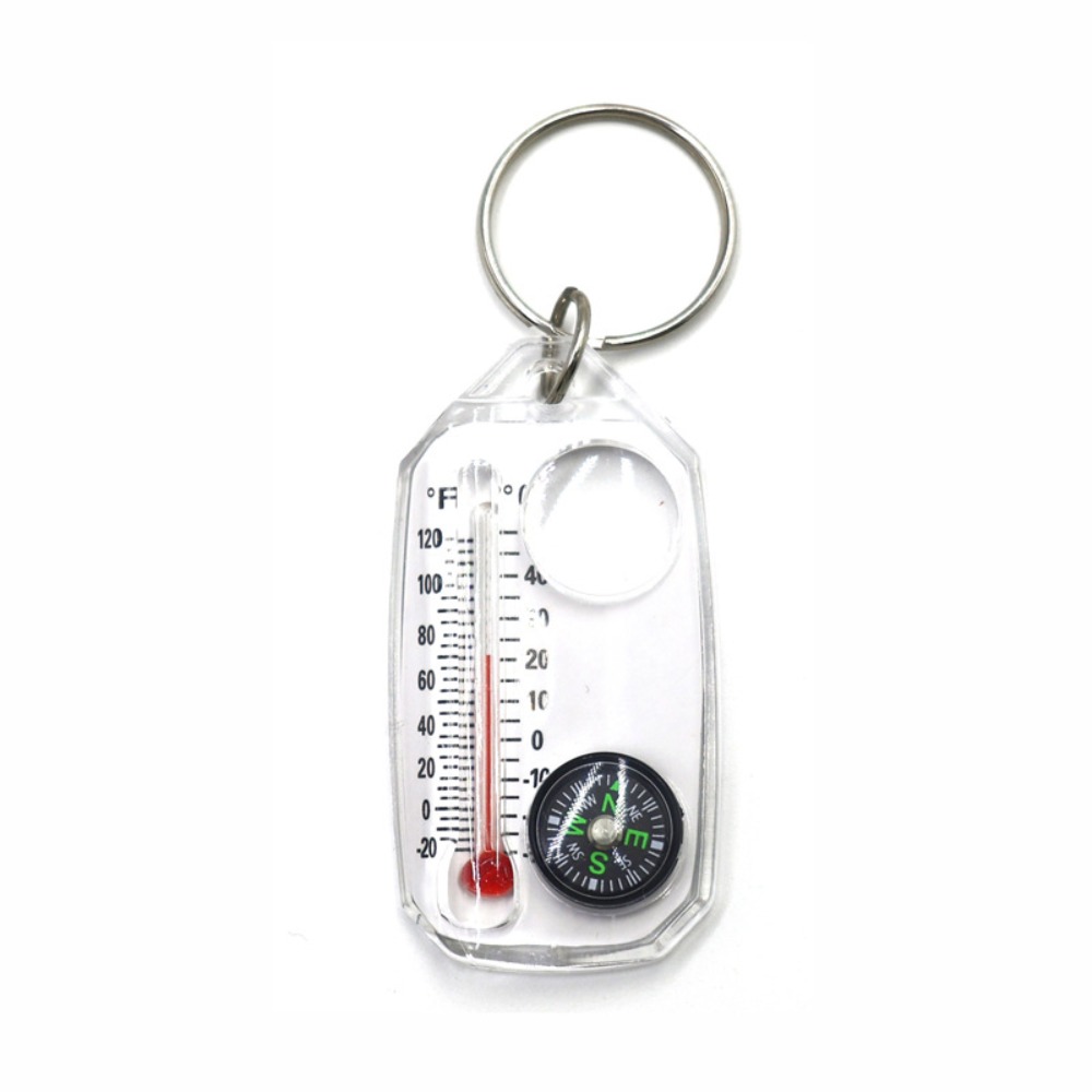 Portable 3-in-1 Function Mini  - Compass Keychain Mini recensione e prezzo