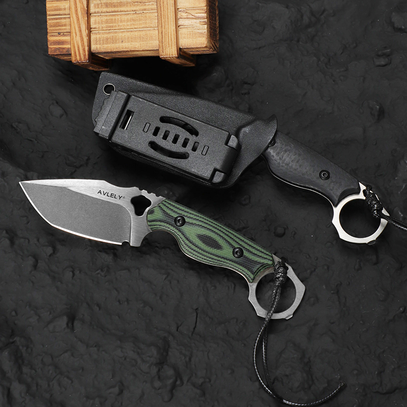 High-hardness DC53 steel strai - Edc Fixed Blade Deep Carry recensione e prezzo