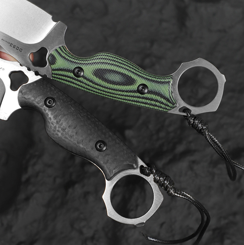 High-hardness DC53 steel strai - Edc Fixed Blade Deep Carry recensione e prezzo