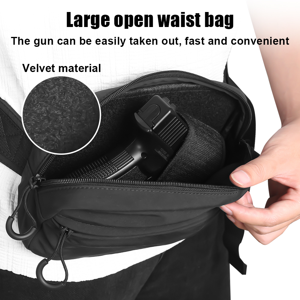 Tactical Crossbody Bag Pistol  - Edc Concealed Carry Bag recensione e prezzo