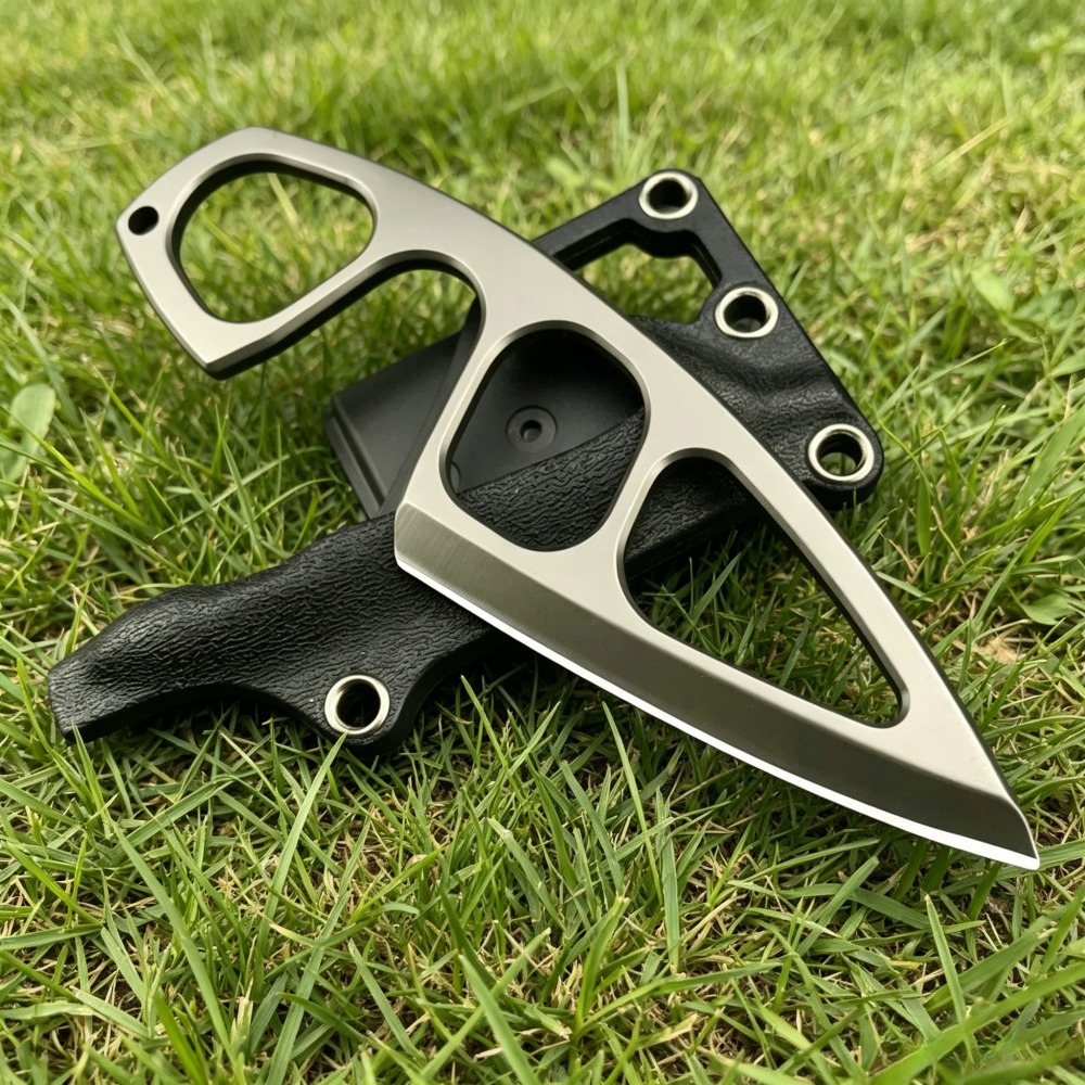 High Hardness Neck Knife 440C  - Edc Fixed Blade Deep Carry recensione e prezzo