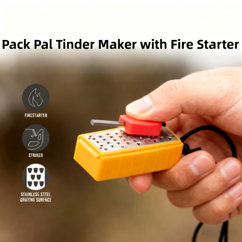 Lightweight Tinder Maker with  - Ferro Rod Striker recensione e prezzo