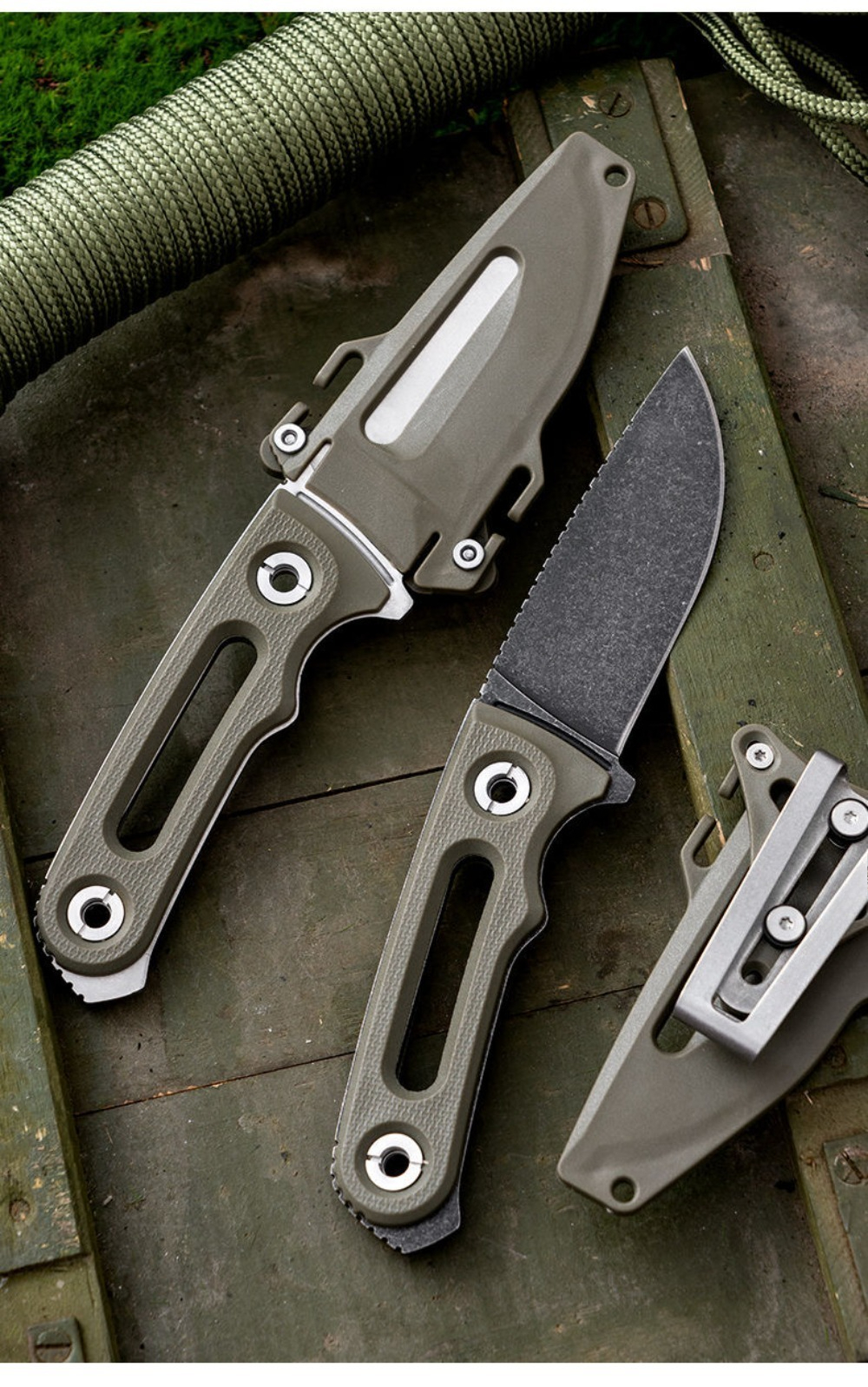 FX Portable Fixed Blade Knife  - Edc Fixed Blade Deep Carry recensione e prezzo