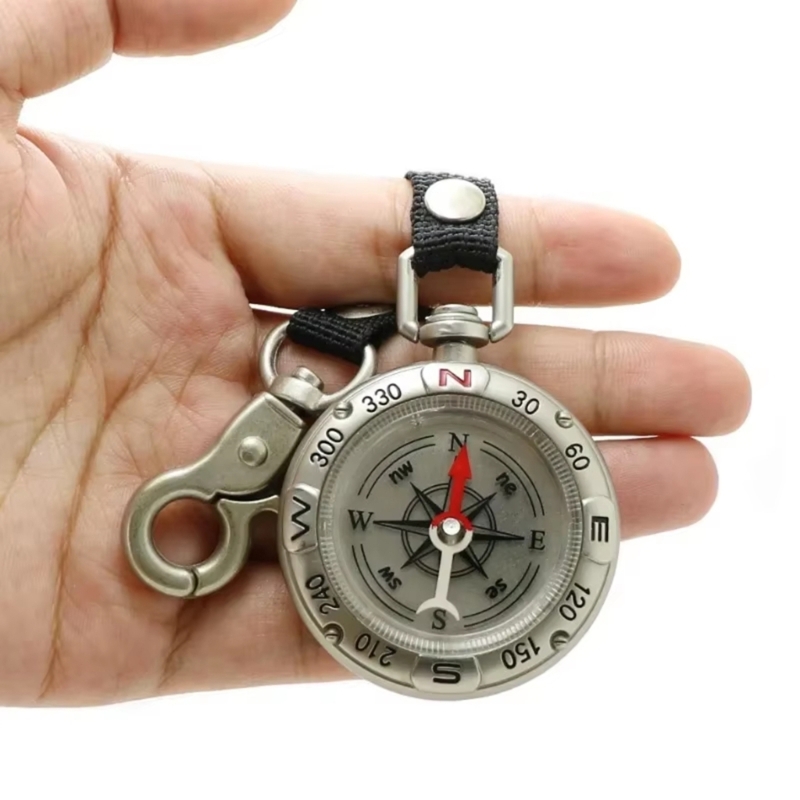 Mini Compass With Lanyard Key  - Compass Keychain Mini recensione e prezzo