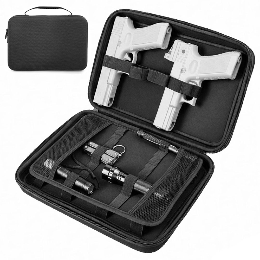 Tactical Pistol Gun Case Dual  - Edc Concealed Carry Bag recensione e prezzo