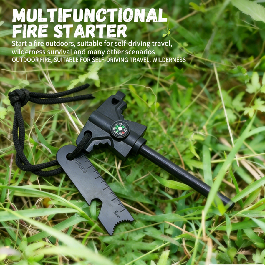 Multi-functional Survival Fire - Ferro Rod Striker recensione e prezzo
