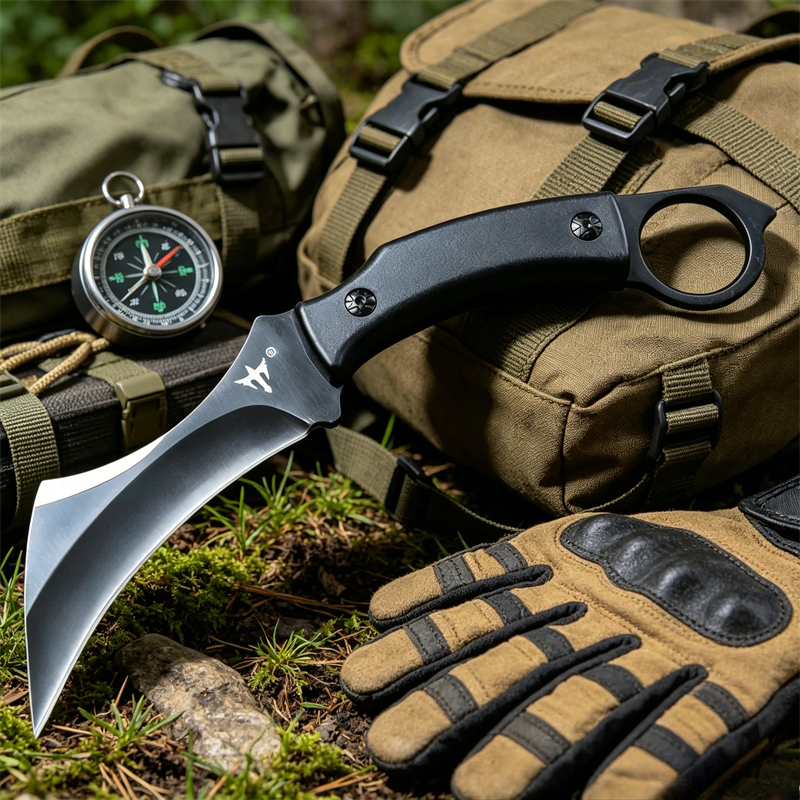Claw Knife D2 Blade G10 Handle - Edc Fixed Blade Deep Carry recensione e prezzo