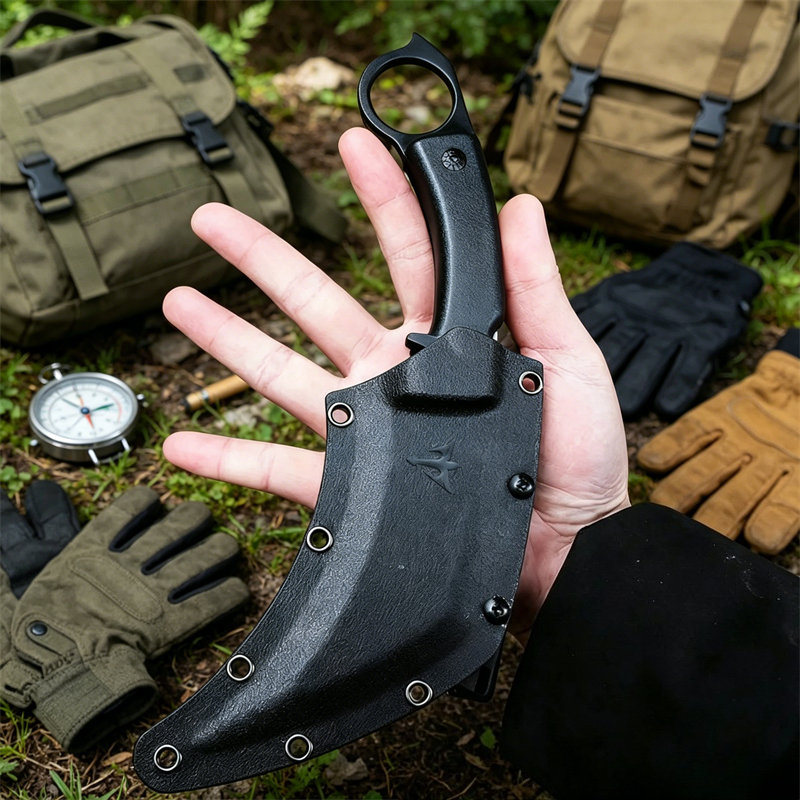 Claw Knife D2 Blade G10 Handle - Edc Fixed Blade Deep Carry recensione e prezzo