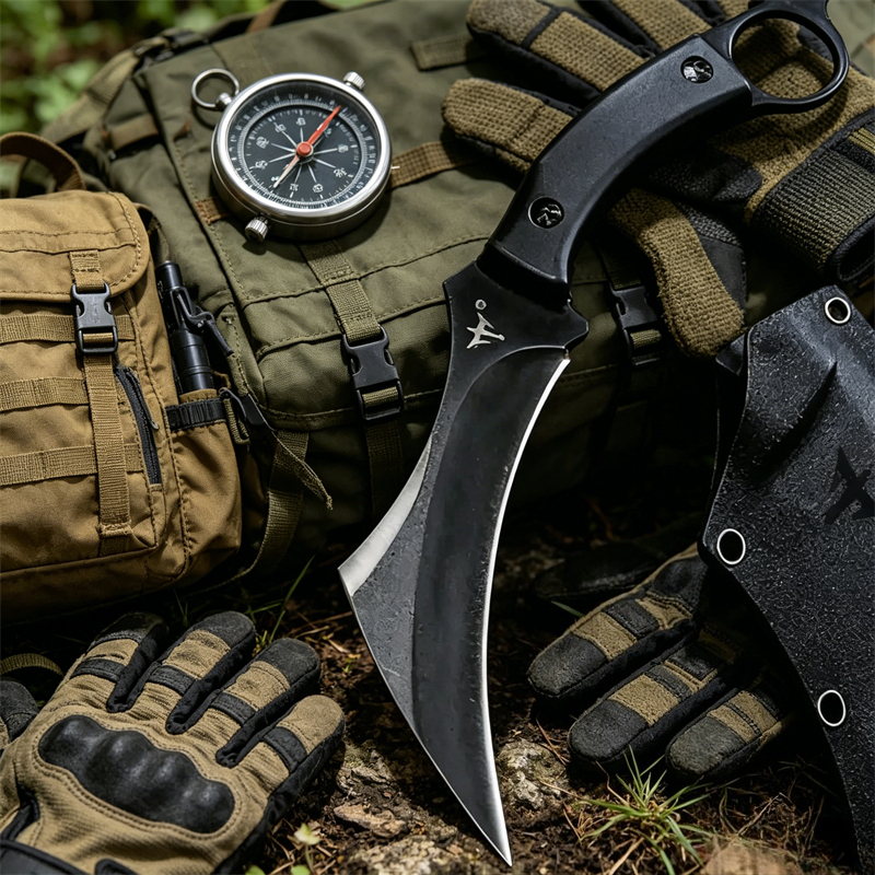 Claw Knife D2 Blade G10 Handle - Edc Fixed Blade Deep Carry recensione e prezzo