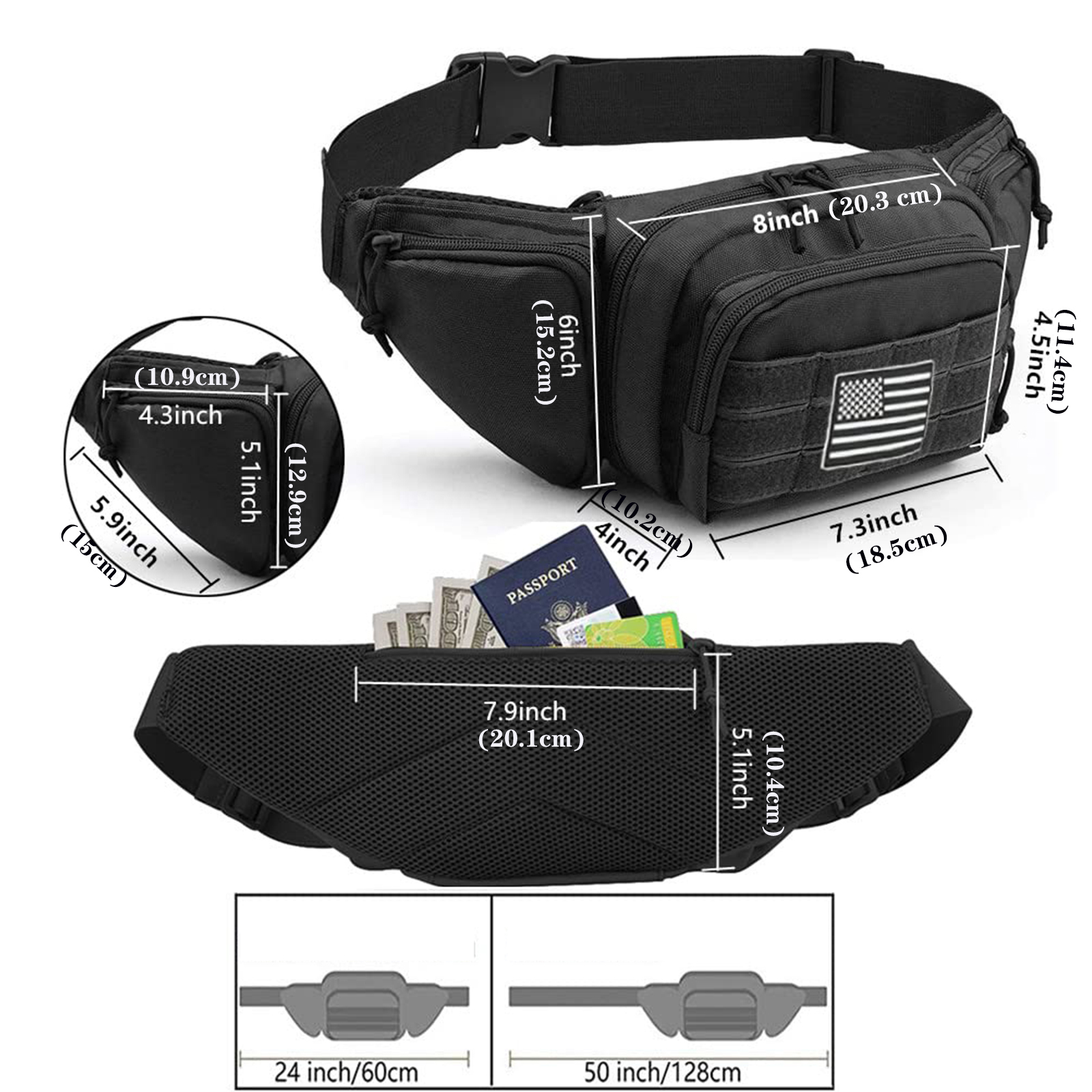 Tactical Fanny Pack Gun Holste - Edc Concealed Carry Bag recensione e prezzo