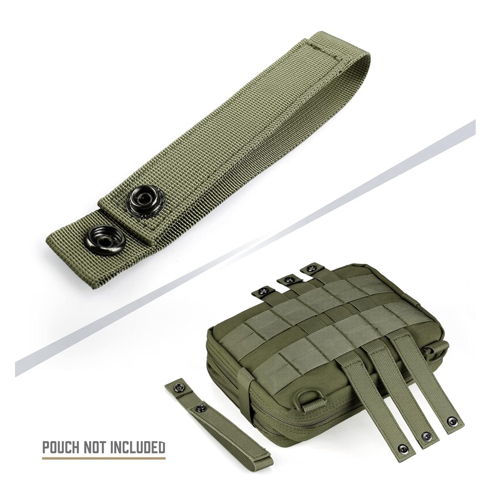 4pcs Outdoor Molle Strap 6 inc - Edc Carry Belt recensione e prezzo