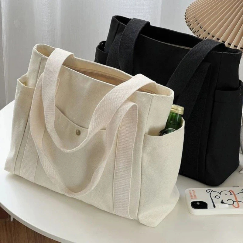 Large Capacity Canvas Tote Bag - Edc Carry Bag recensione e prezzo