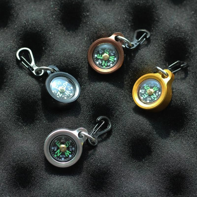 Mini Aluminum Alloy Compass Ke - Compass Keychain Mini recensione e prezzo