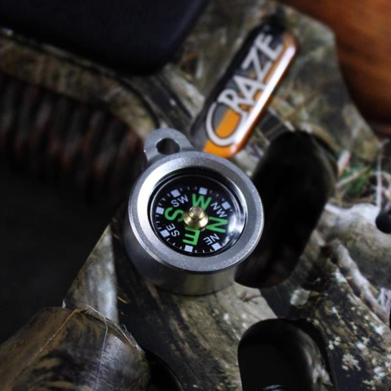 Mini Aluminum Alloy Compass Ke - Compass Keychain Mini recensione e prezzo