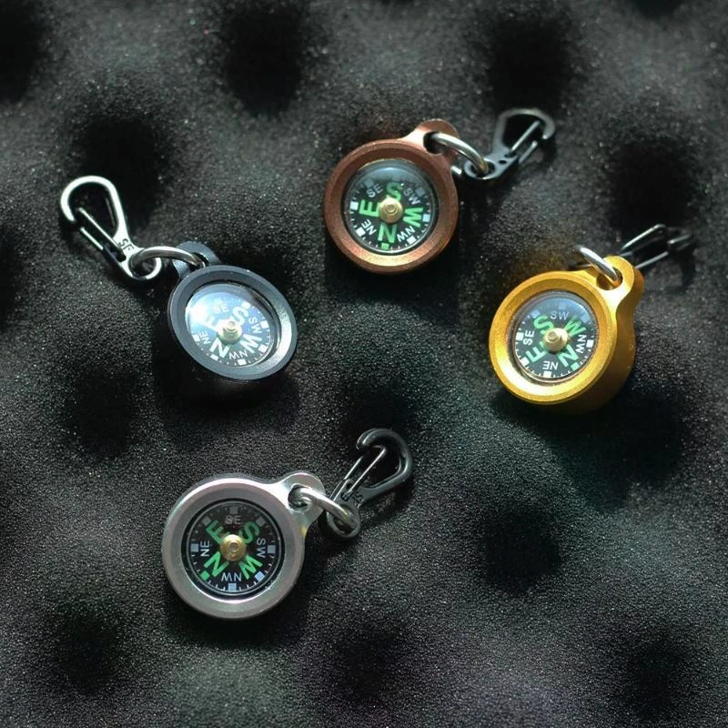 Mini Aluminum Alloy Compass Ke - Compass Keychain Mini recensione e prezzo