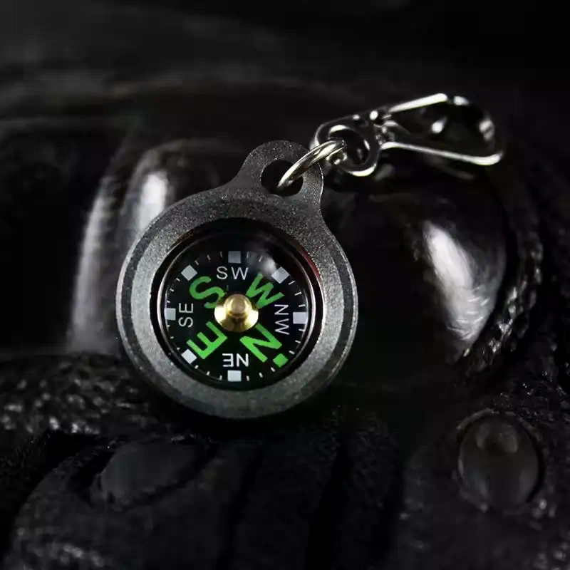 Mini Aluminum Alloy Compass Ke - Compass Keychain Mini recensione e prezzo